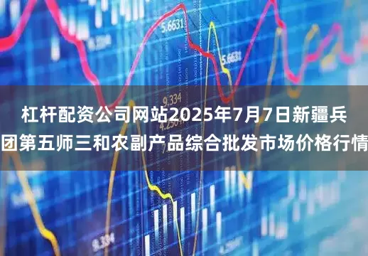 杠杆配资公司网站2025年7月7日新疆兵团第五师三和农副产品综合批发市场价格行情
