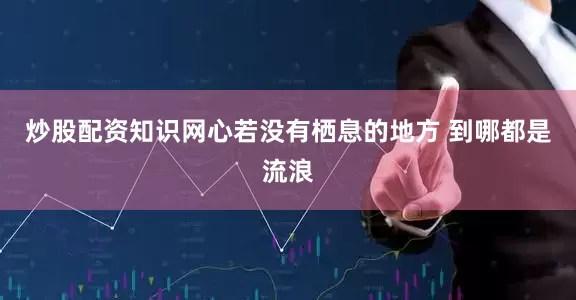 炒股配资知识网心若没有栖息的地方 到哪都是流浪
