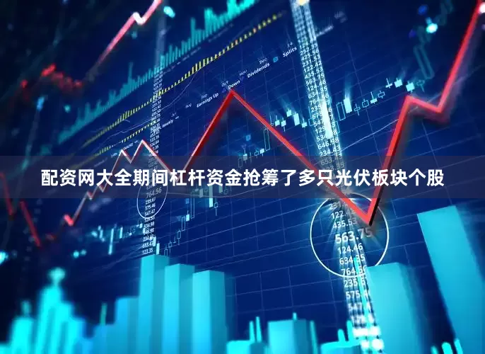 配资网大全期间杠杆资金抢筹了多只光伏板块个股